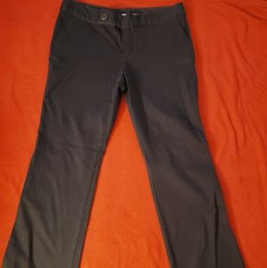 Women's Mossimo Navy Blue Flared Dress Pants